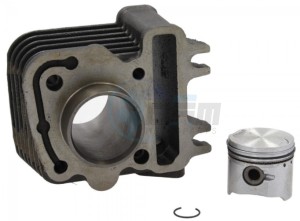 Product image: Aprilia - 969603 - CYLINDER ASSY 50CC 4T 