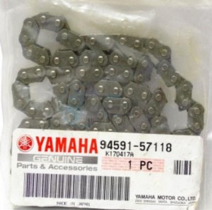 Product image: Yamaha - 945915711800 - CHAIN 