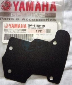 Product image: Yamaha - 2DPE11690000 - GASKET, BREATHER C 