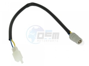 Product image: Aprilia - 860026 - .PLATE LIGHT WIRING 