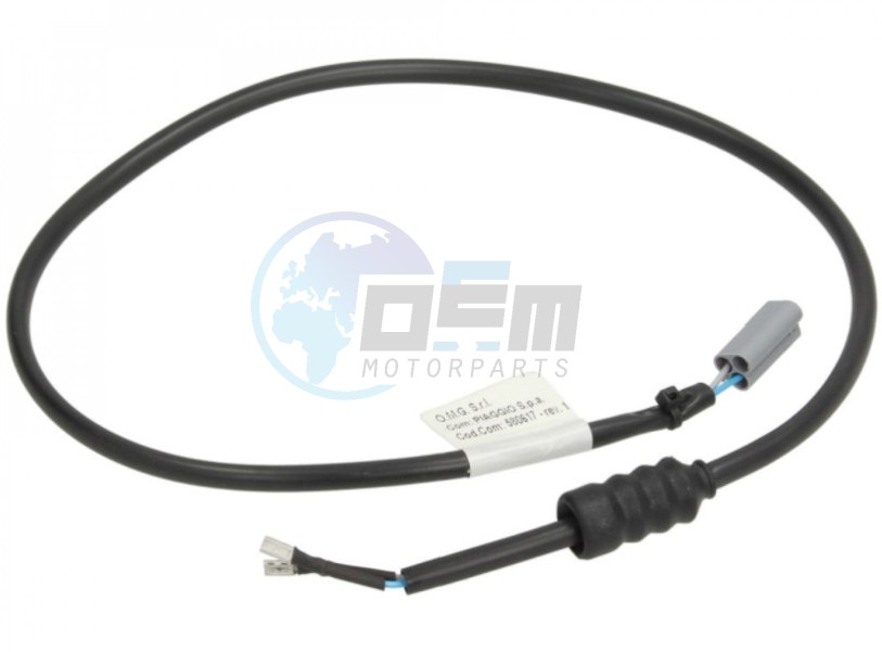 Product image: Vespa - 580617 - Stop switch cable assembly   0