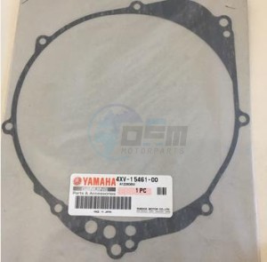 Product image: Yamaha - 4XV154610000 - GASKET, CRANKCASE COVER 2 