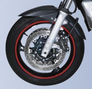 Product image: Suzuki - 990D0-WHEEL-RD2 - WHEEL DECAL, 1 WHEEL DARK RED 