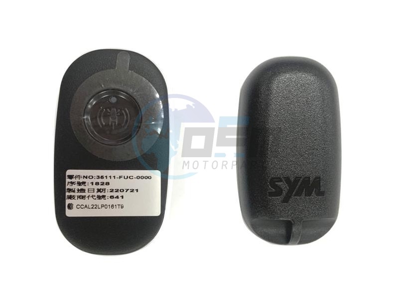 Product image: Sym - 35111-FUC-000 - KEYLESS REMOTE KEY  0