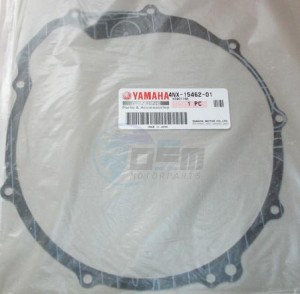 Product image: Yamaha - 4NX154620100 - GASKET, CRANKCASE COVER 3 