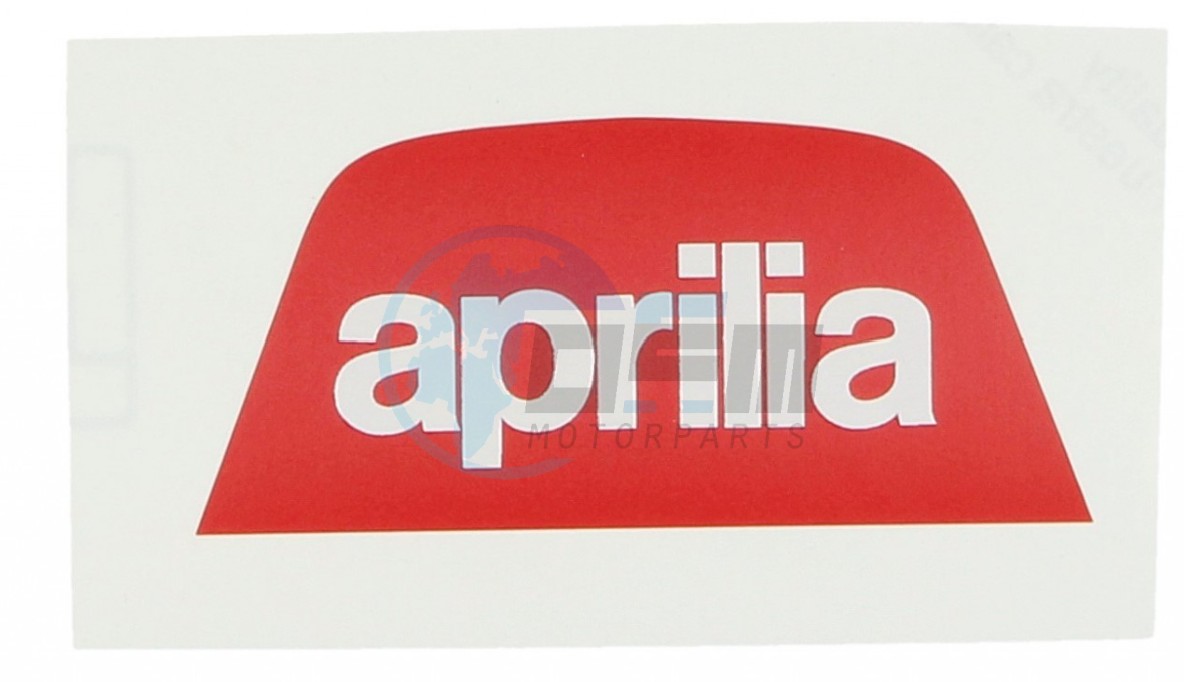 Product image: Aprilia - 860100 - SADDLE COVER DECAL  0