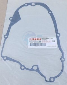 Product image: Yamaha - 18G154510300 - GASKET, CRANKCASE COVER 1 