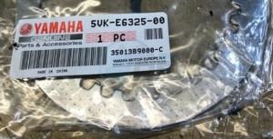 Product image: Yamaha - 5VKE63250000 - PLATE, CLUTCH 2 