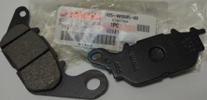 Product image: Yamaha - 4S5W00450000 - BRAKE PAD KIT 