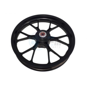 Product image: Gilera - 00H01212841 - Front wheel, black 