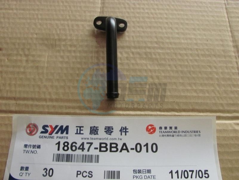 Product image: Sym - 18647-BBA-010 - AI PIPE  0