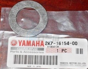 Product image: Yamaha - 2K7161540000 - PLATE, THRUST 