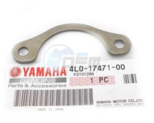 Product image: Yamaha - 4L0174710000 - PLATE, COVER 