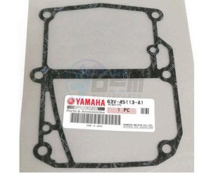 Product image: Yamaha - 63V45113A100 - GASKET, UPPER CASING 