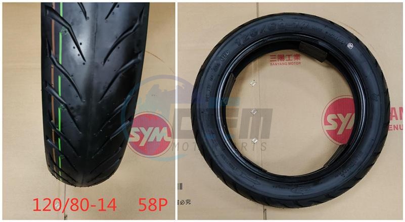 Product image: Sym - 42710-XMG-000 - RR. TIRE  0