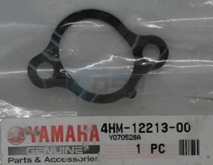 Product image: Yamaha - 4HM122130000 - GASKET, TENSIONER CASE 