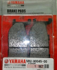 Product image: Yamaha - 5RUW00450000 - BRAKE PAD KIT 