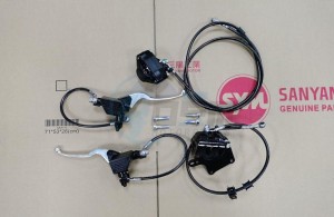 Product image: Sym - 4500A-XV1-000 - BRAKE SYSTEM ASS'Y 