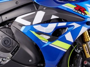 Product image: Suzuki - 990D0-17K25-CRB - Carbon Obere Seitenverkleidung RH GSX-R1000 