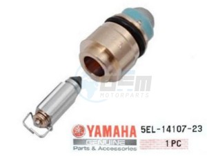 Product image: Yamaha - 5EL141072300 - NEEDLE VALVE SET 