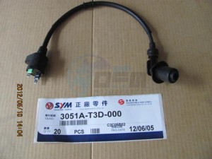 Product image: Sym - 3051A-T3D-000 - IGNITION COIL 