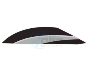 Product image: Aprilia - 859857 - .LH STICKER 