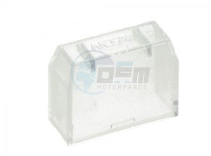 Product image: Aprilia - 290404 - Clear Plasic Cover for Fuse Box 