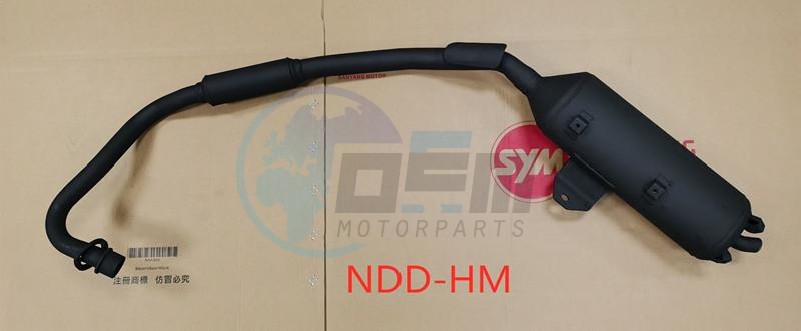 Product image: Sym - 18300-NDD-010 - EXH. MUFFLER COMP.  0