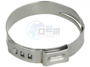 Product image: Piaggio - CM001922 - CLAMP (D.30.1 S.0,6 L.7) 