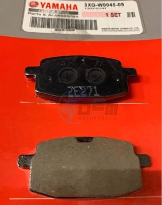 Product image: Yamaha - 3XG-W0045-09-00 - BRAKE PAD KIT  0