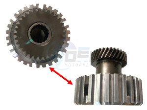 Product image: Sym - 2214S-TL1-000 - CLUTCH CENTER ASSY. 