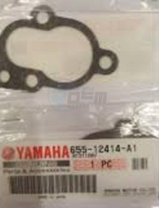 Product image: Yamaha - 65512414A100 - GASKET, COVER 