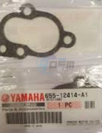 Product image: Yamaha - 65512414A100 - GASKET, COVER  0