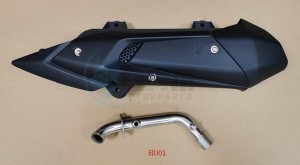 Product image: Sym - 18000-J01-010 - EXH. MUFFLER ASSY. 