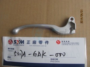 Product image: Sym - 5317A-GAK-000 - L. STRG. HANDLE LEVER 