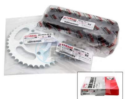 Product image: Yamaha - 5YPWF5430100 - DRIVE CHAIN KIT (1  0