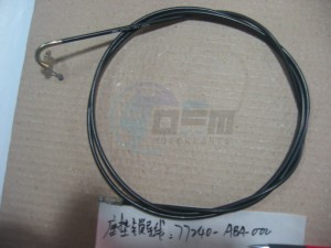 Product image: Sym - 77240-A1A-000 - SEAT LOCK CABLE 