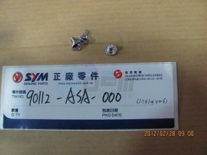 Product image: Sym - 90112-AAA-000 - FLANGE BOLT 5*22 