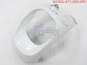 Product image: Sym - 6430G-A71-000-WE1 - FR. SPOILER ASSY 