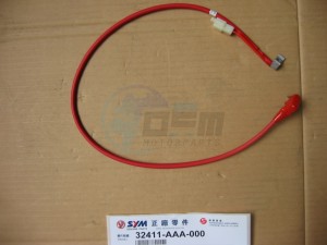 Product image: Sym - 32411-AAA-000 - CABLE BATTERY 