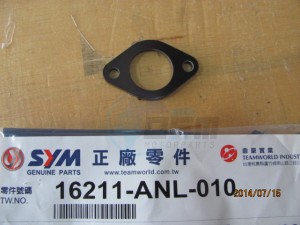 Product image: Sym - 16211-ANL-010 - CARB.INSULATOR 