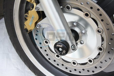 Product image: GSG-Mototechnik - 28-35-275 - Crash protector Front wheel  Honda  X4  1