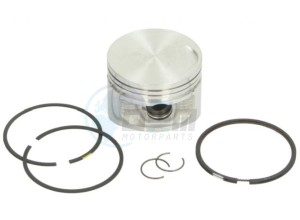 Product image: Derbi - 8271120004 - PISTON 57 MM 57 MM SEL. 4 125  