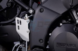 Product image: Suzuki - 990D0-31J01-PAD - Frame protector (black) DL1000/1050 