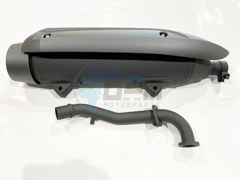 Product image: Sym - 18000-L4A-002 - EXH. MUFFLER ASSY.  (PROTECTOR:GY-7450U)  0