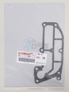 Product image: Yamaha - 6G111193A100 - GASKET, HEAD COVER 1 