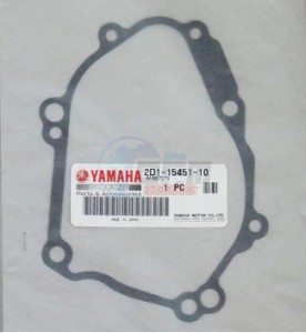 Product image: Yamaha - 2D1154511000 - GASKET, CRANKCASE COVER 1 