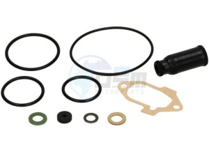 Product image: Piaggio - 154755 - GASCKET SET 