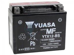 Product image: Vespa - 583158 - Battery (Yuasa) 12V-10Ah  