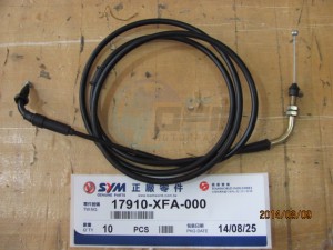 Product image: Sym - 17910-XFA-000 - THROT CABLE 